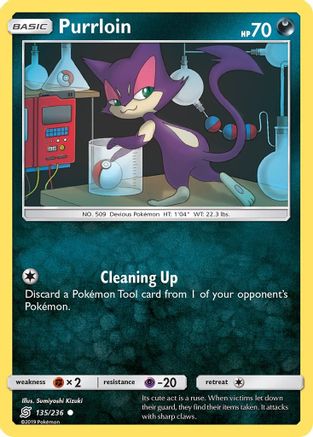 Purrloin (135/236) [SM  Unified Minds] Normal - Common