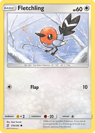Fletchling (179/236) [SM  Unified Minds] Normal - Common