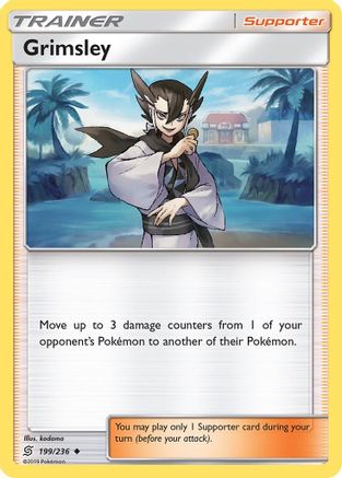 Grimsley (199/236) [SM  Unified Minds] Reverse Holofoil - Uncommon