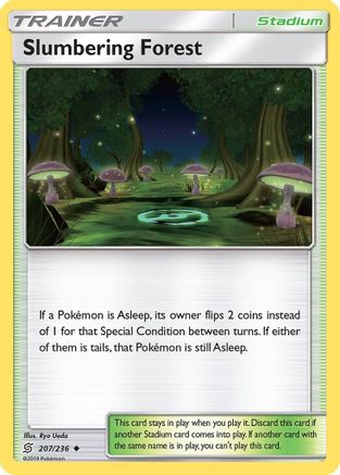 Slumbering Forest (207/236) [SM  Unified Minds] Normal - Uncommon