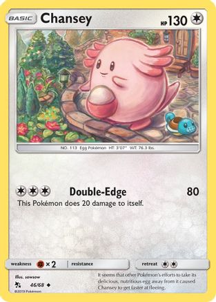 Chansey (046/68) [Hidden Fates] Normal - Uncommon