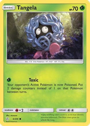 Tangela (5/236) [SM  Cosmic Eclipse] Normal - Common