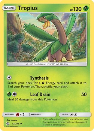 Tropius (012/236) [SM  Cosmic Eclipse] Normal - Uncommon