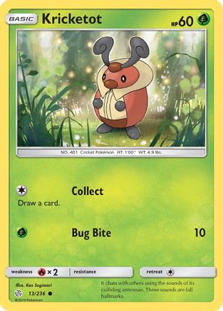 Kricketot (013/236) [SM  Cosmic Eclipse] Normal - Common