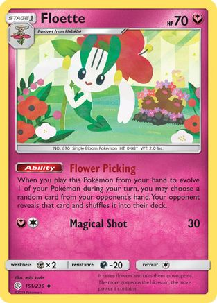 Floette (151/236) [SM  Cosmic Eclipse] Normal - Uncommon