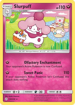 Slurpuff (154/236) [SM  Cosmic Eclipse] Normal - Rare