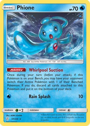 Phione (057/236) [SM  Cosmic Eclipse] Normal - Rare
