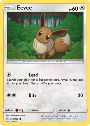 Eevee (166/236) [SM  Cosmic Eclipse] Normal - Common