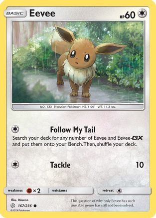 Eevee (167/236) [SM  Cosmic Eclipse] Normal - Common