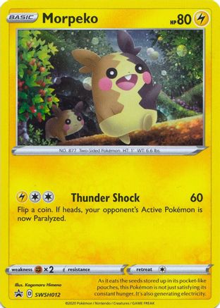 Morpeko (SWSH012/307) [SWSH Sword & Shield Promo Cards] Holofoil - Promo