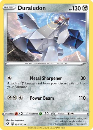 Duraludon (SWSH Rebel Clash) (138/192) [Deck Exclusives] Normal - Rare