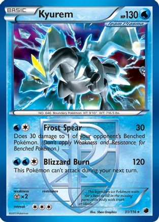 Kyurem (31/116) [Deck Exclusives] Normal - Rare