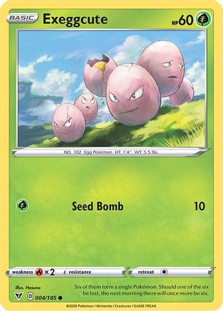 Exeggcute (004/185) [SWSH04 Vivid Voltage] Normal - Common