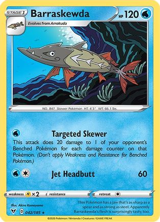 Barraskewda (042/185) [SWSH04 Vivid Voltage] Normal - Rare