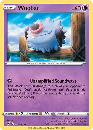 Woobat (073/185) [SWSH04 Vivid Voltage] Normal - Common