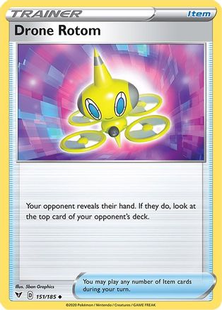 Drone Rotom (151/185) [SWSH04 Vivid Voltage] Normal - Uncommon