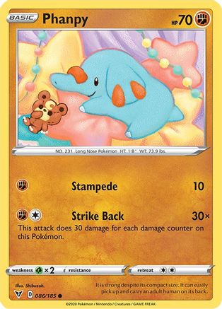 Phanpy (086/185) [SWSH04 Vivid Voltage] Normal - Common