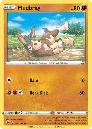Mudbray (096/185) [SWSH04 Vivid Voltage] Normal - Common