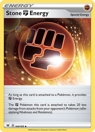 Stone Fighting Energy (164/185) [SWSH04 Vivid Voltage] Normal - Uncommon