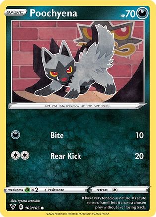 Poochyena (103/185) [SWSH04 Vivid Voltage] Normal - Common