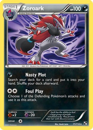 Zoroark (71/114) [Deck Exclusives] Normal - Promo