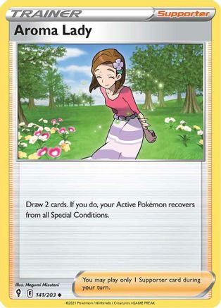 Aroma Lady (141/203) [SWSH07 Evolving Skies] Normal - Uncommon