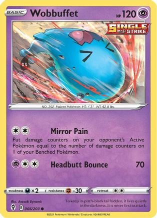 Wobbuffet (066/203) [SWSH07 Evolving Skies] Normal - Common