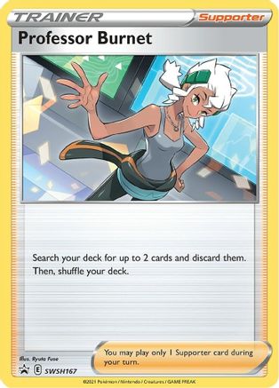 Professor Burnet (SWSH167/307) [SWSH Sword & Shield Promo Cards] Normal - Promo