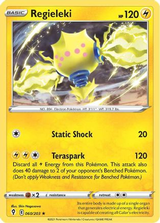 Regieleki (60/203) [Deck Exclusives] Normal - Rare