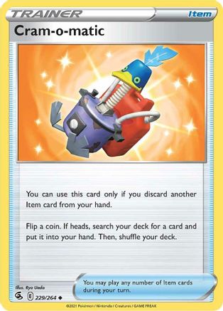 Cram-o-matic (229/264) [SWSH08 Fusion Strike] Reverse Holofoil - Uncommon