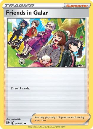 Friends in Galar (140/172) [SWSH09 Brilliant Stars] Normal - Uncommon