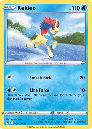 Keldeo (45/189) [Deck Exclusives] Normal - Rare