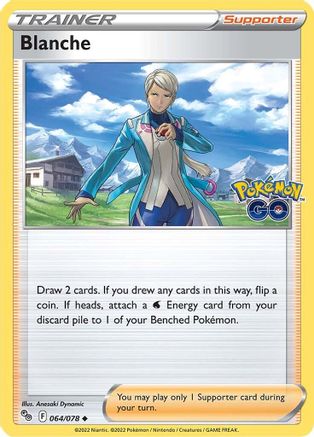 Blanche (064/78) [Pokemon GO] Normal - Uncommon