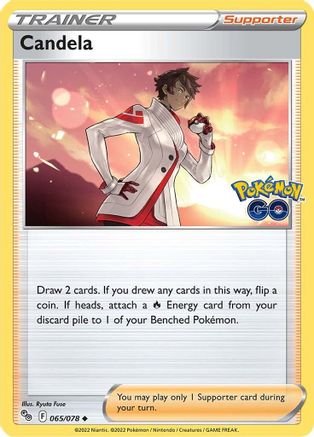 Candela (065/78) [Pokemon GO] Reverse Holofoil - Uncommon