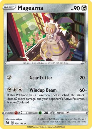 Magearna (128/196) [SWSH11 Lost Origin] Reverse Holofoil - Rare