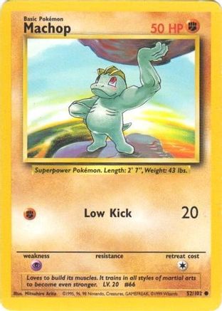 Machop (052/102) [Base Set] Normal - Common