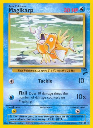 Magikarp (050/130) [Base Set 2] Normal - Uncommon
