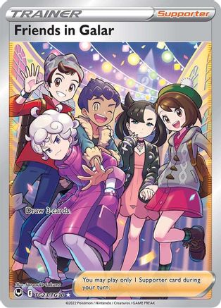 Friends in Galar (TG23/TG30) [SWSH12 Silver Tempest Trainer Gallery] Holofoil - Ultra Rare
