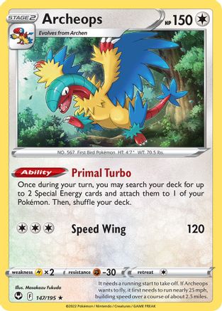 Archeops (147/195) [Deck Exclusives] Normal - Rare