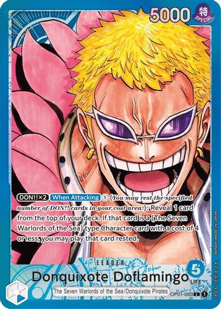 Donquixote Doflamingo (060) (Parallel) (OP01-060) - Romance Dawn Foil