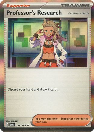 Professor's Research [Professor Sada] (189/198) [SV01 Scarlet & Violet Base Set] Normal - Rare