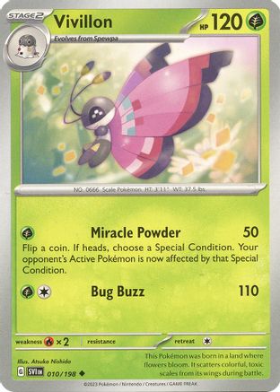 Vivillon (010) [SV01 Scarlet & Violet Base Set] Normal - Uncommon