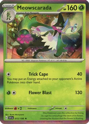 Meowscarada (015/198) [SV01 Scarlet & Violet Base Set] Holofoil - Rare