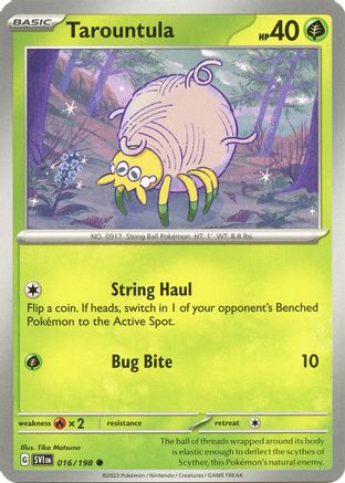 Tarountula (016/198) [SV01 Scarlet & Violet Base Set] Normal - Common