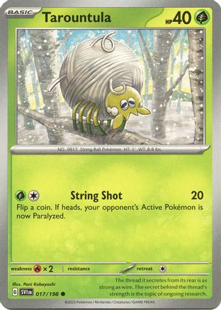 Tarountula (017/198) [SV01 Scarlet & Violet Base Set] Normal - Common