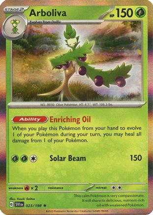 Arboliva (023) [SV01 Scarlet & Violet Base Set] Holofoil - Rare