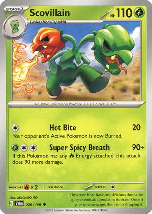 Scovillain (029/198) [SV01 Scarlet & Violet Base Set] Normal - Uncommon