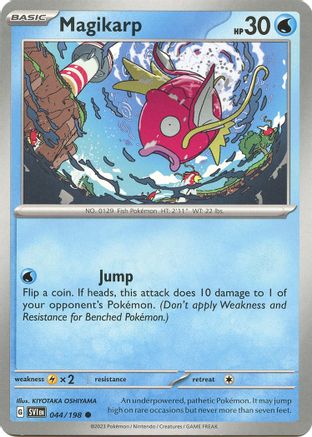 Magikarp (044) [SV01 Scarlet & Violet Base Set] Reverse Holofoil - Common