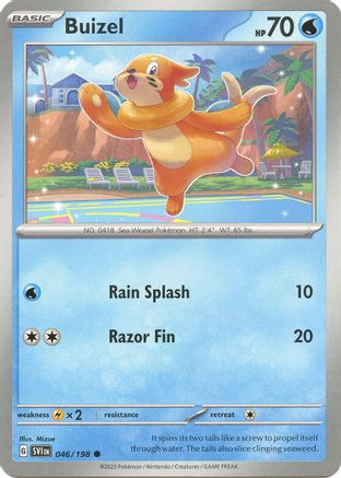 Buizel (046) [SV01 Scarlet & Violet Base Set] Reverse Holofoil - Common