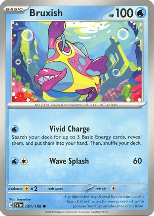 Bruxish (051) [SV01 Scarlet & Violet Base Set] Normal - Common